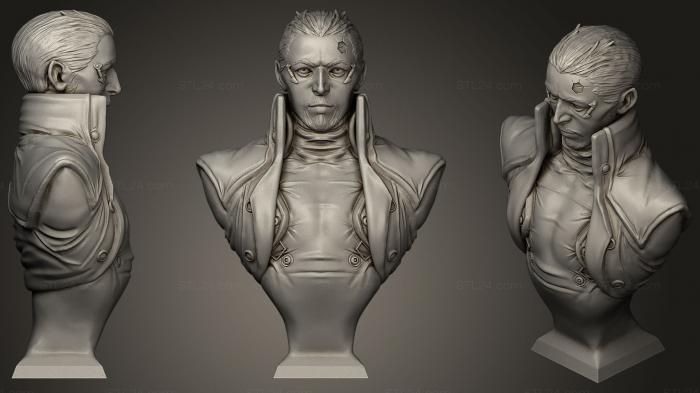 Figurines simple (Adam Jensen, STKPR_0048) 3D models for cnc